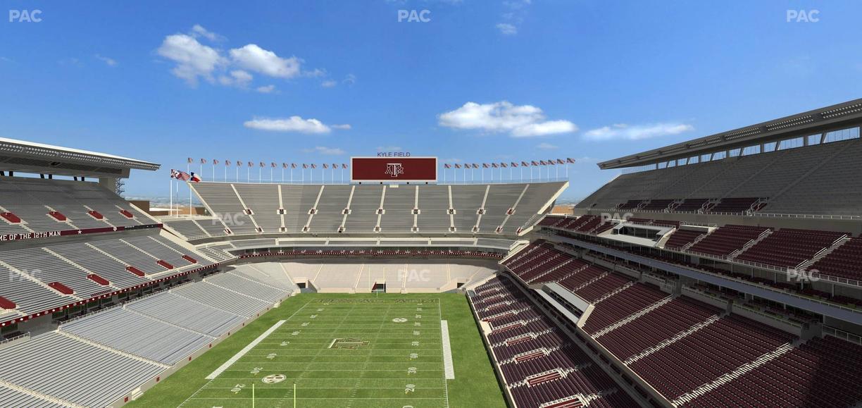 Kyle Field - Section 413 Seat View