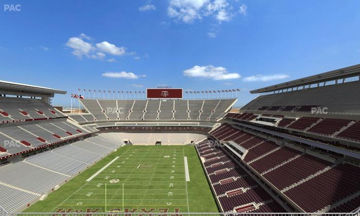 Kyle Field - Section 413 Seat View