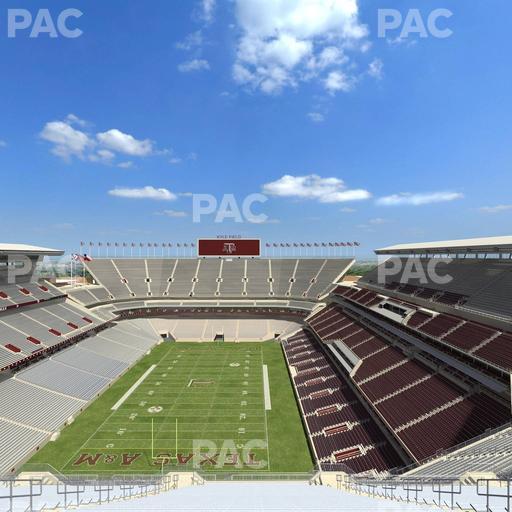 Kyle Field - Section 413 Seat View
