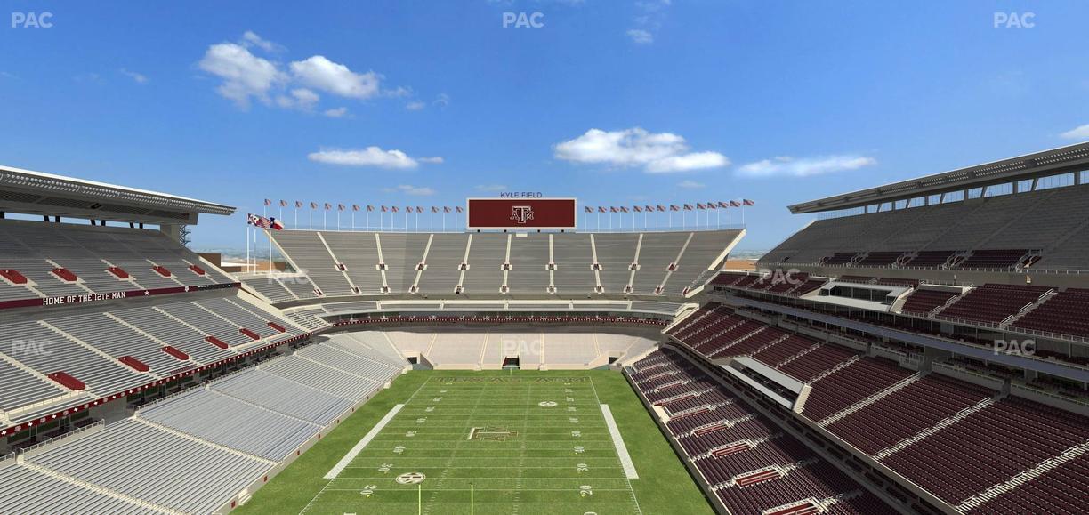 Kyle Field - Section 414 Seat View