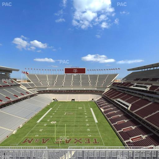 Kyle Field - Section 414 Seat View
