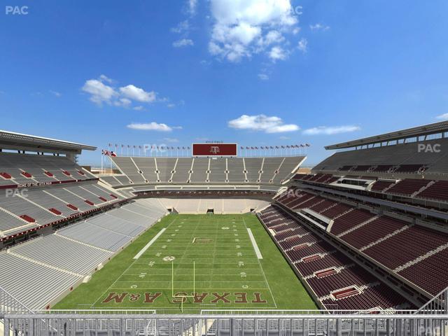 Kyle Field - Section 414 Seat View