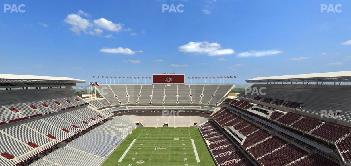 Kyle Field - Section 414 Seat View