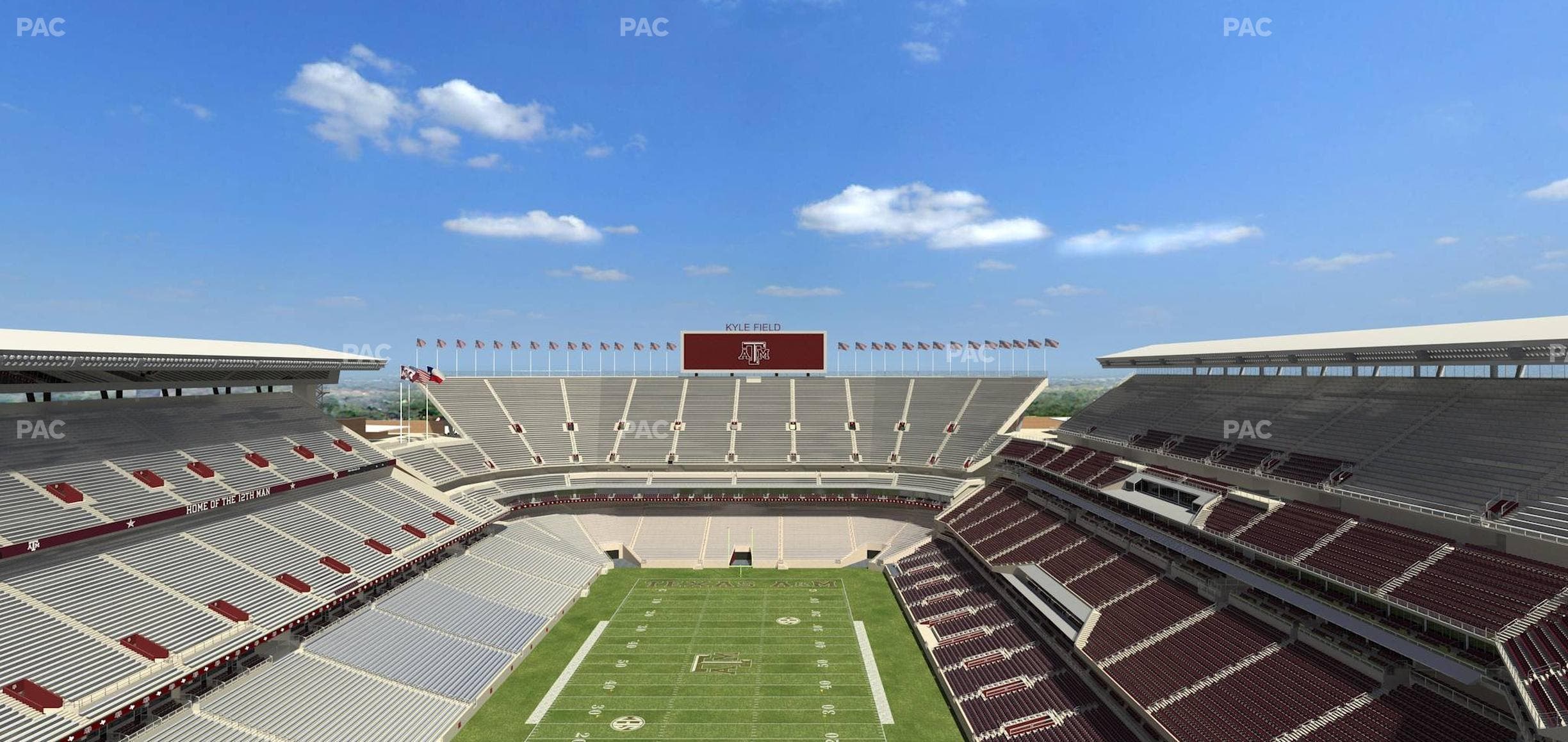 Kyle Field - Section 414 Seat View