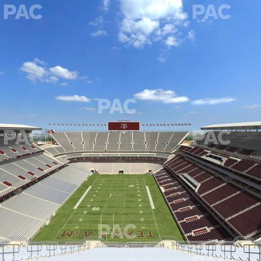 Kyle Field - Section 414 Seat View