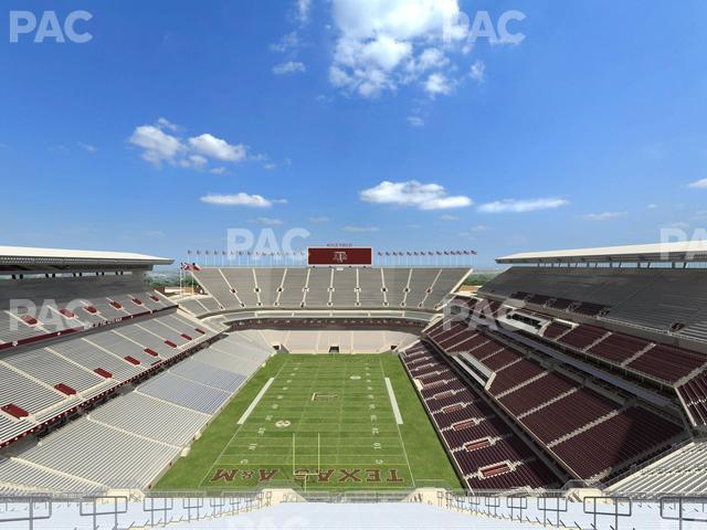 Kyle Field - Section 414 Seat View