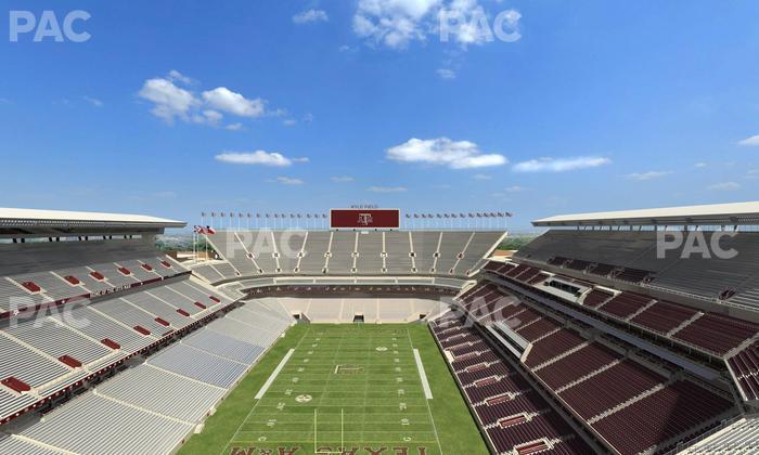 Kyle Field - Section 414 Seat View