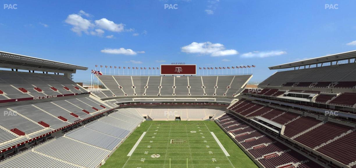 Kyle Field - Section 415 Seat View