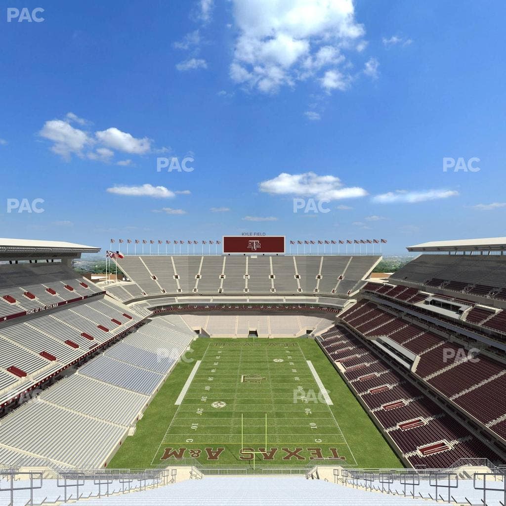 Kyle Field - Section 415 Seat View