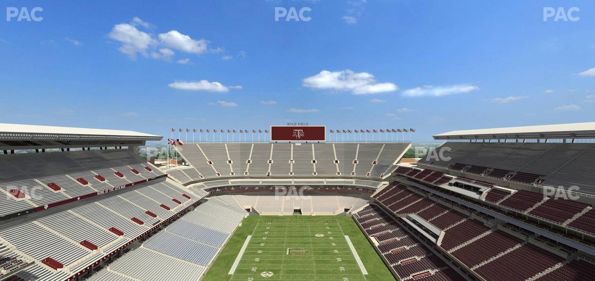 Kyle Field - Section 415 Seat View
