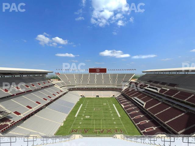 Kyle Field - Section 415 Seat View