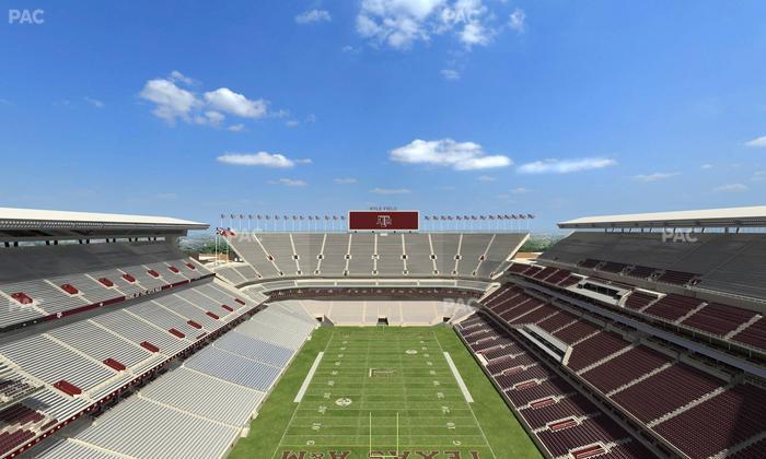Kyle Field - Section 415 Seat View