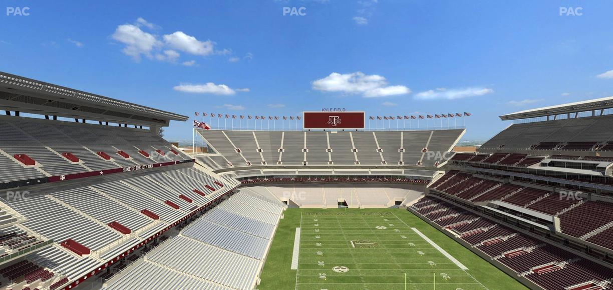 Kyle Field - Section 417 Seat View