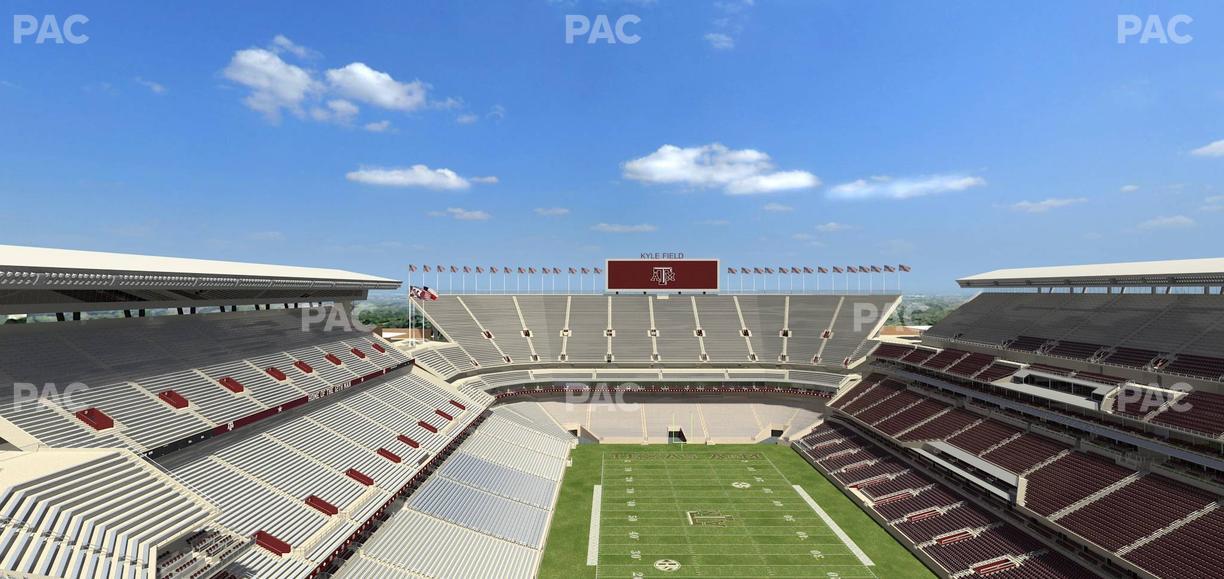 Kyle Field - Section 417 Seat View