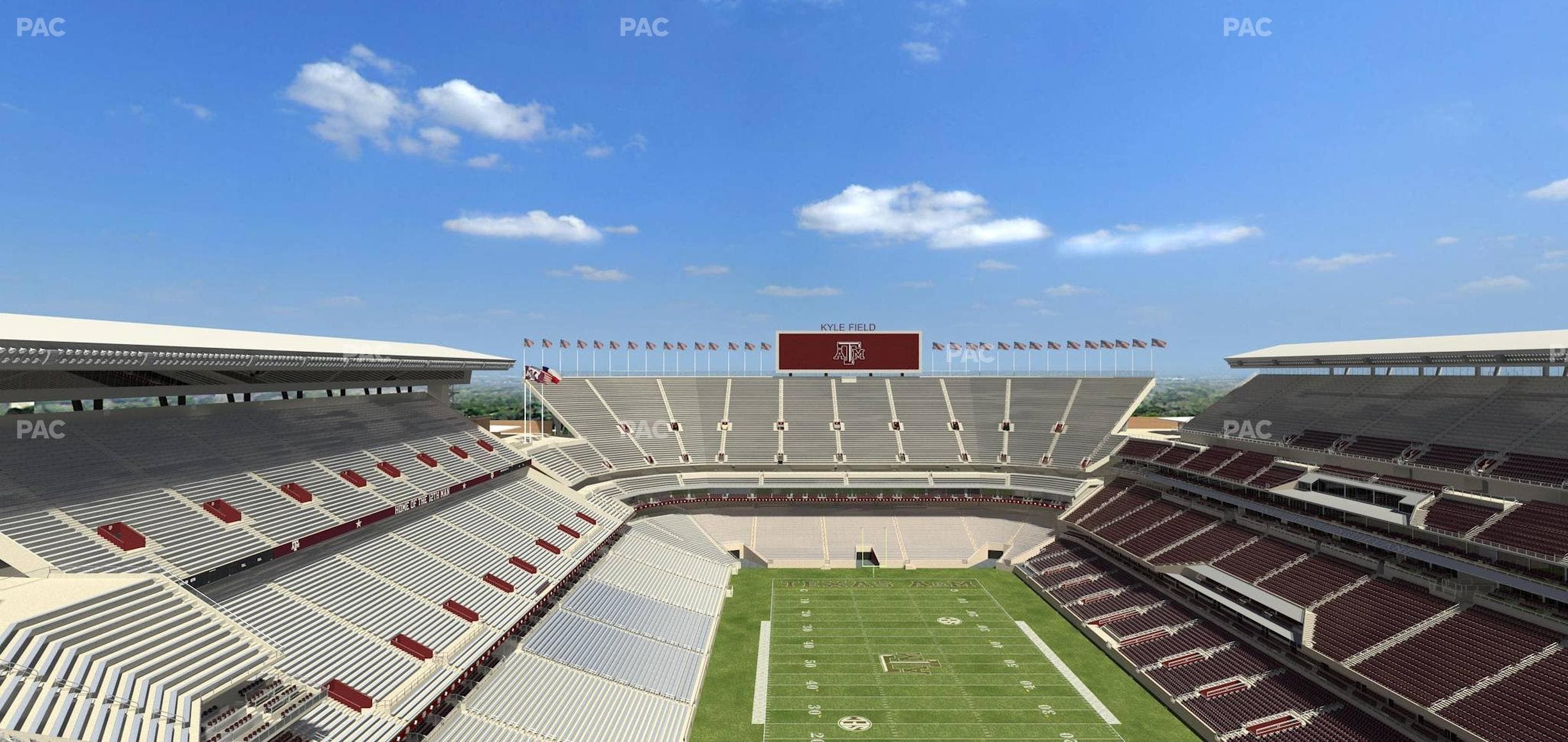 Kyle Field - Section 417 Seat View