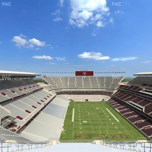 Kyle Field - Section 417 Seat View
