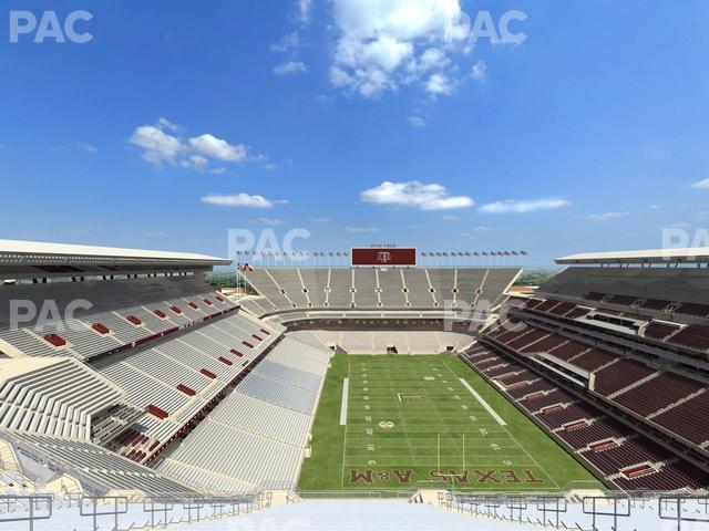 Kyle Field - Section 417 Seat View