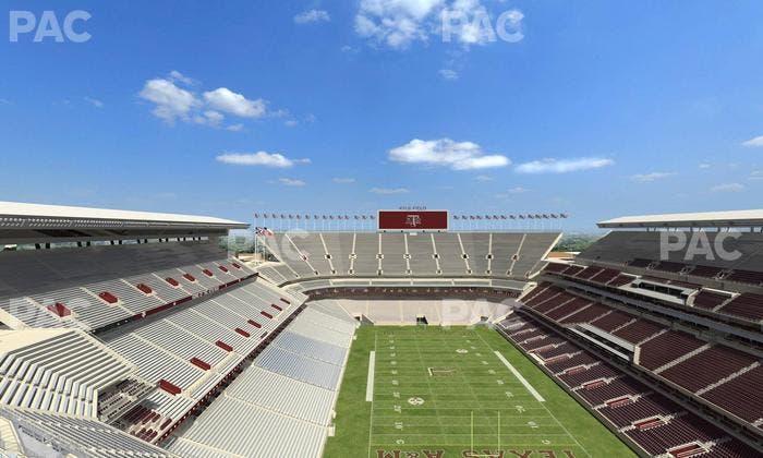 Kyle Field - Section 417 Seat View