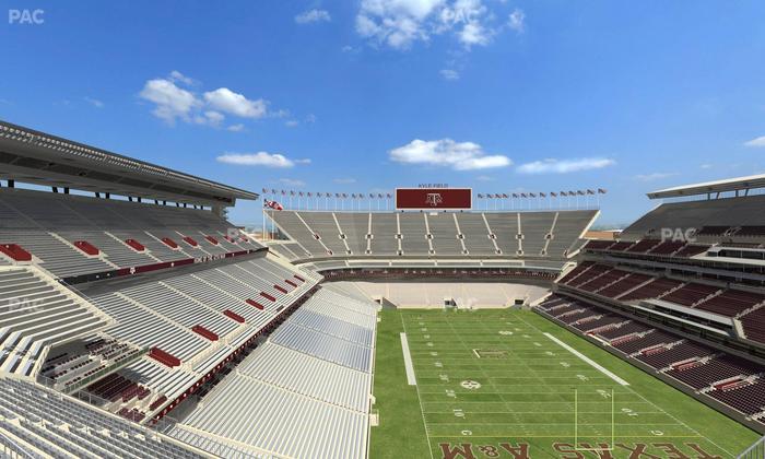 Kyle Field - Section 418 Seat View