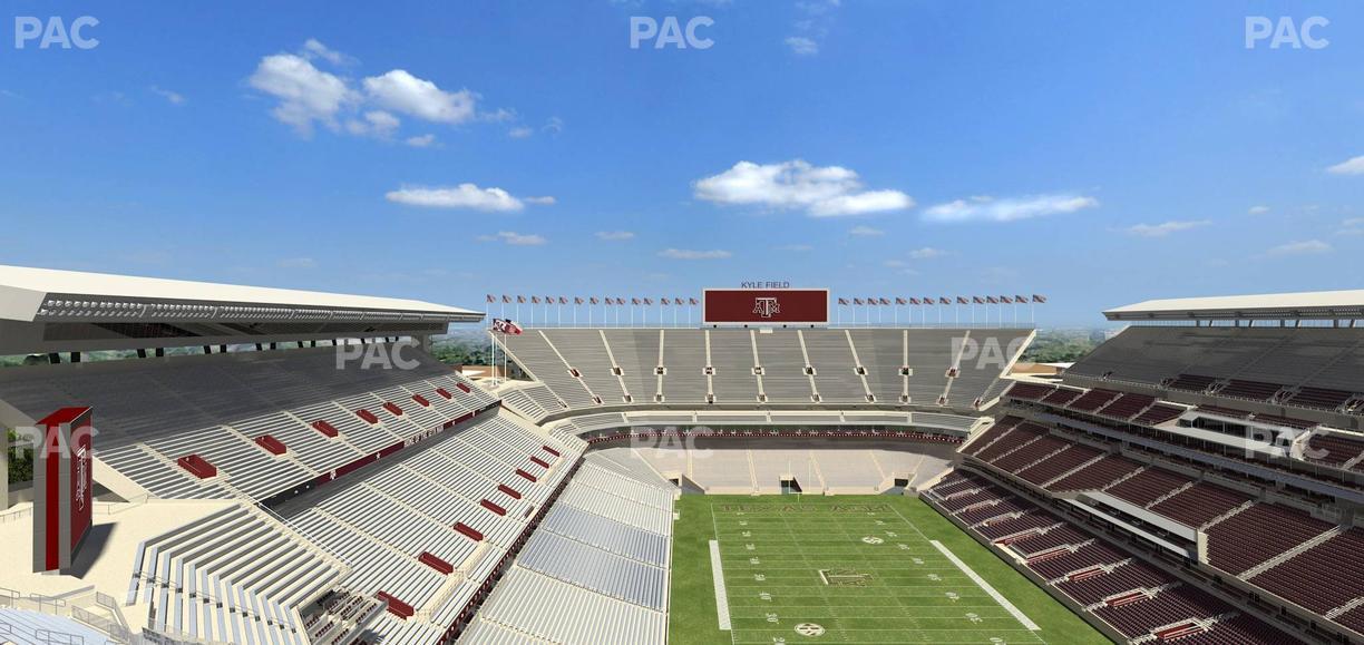 Kyle Field - Section 418 Seat View