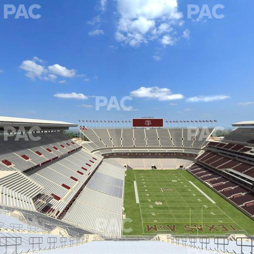 Kyle Field - Section 418 Seat View