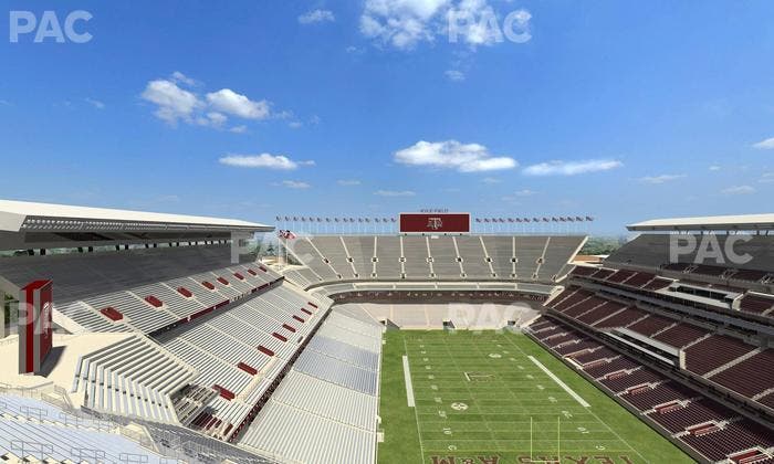 Kyle Field - Section 418 Seat View