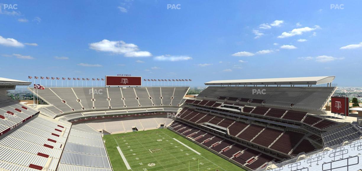Kyle Field - Section 419 Seat View