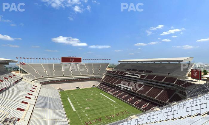 Kyle Field - Section 419 Seat View