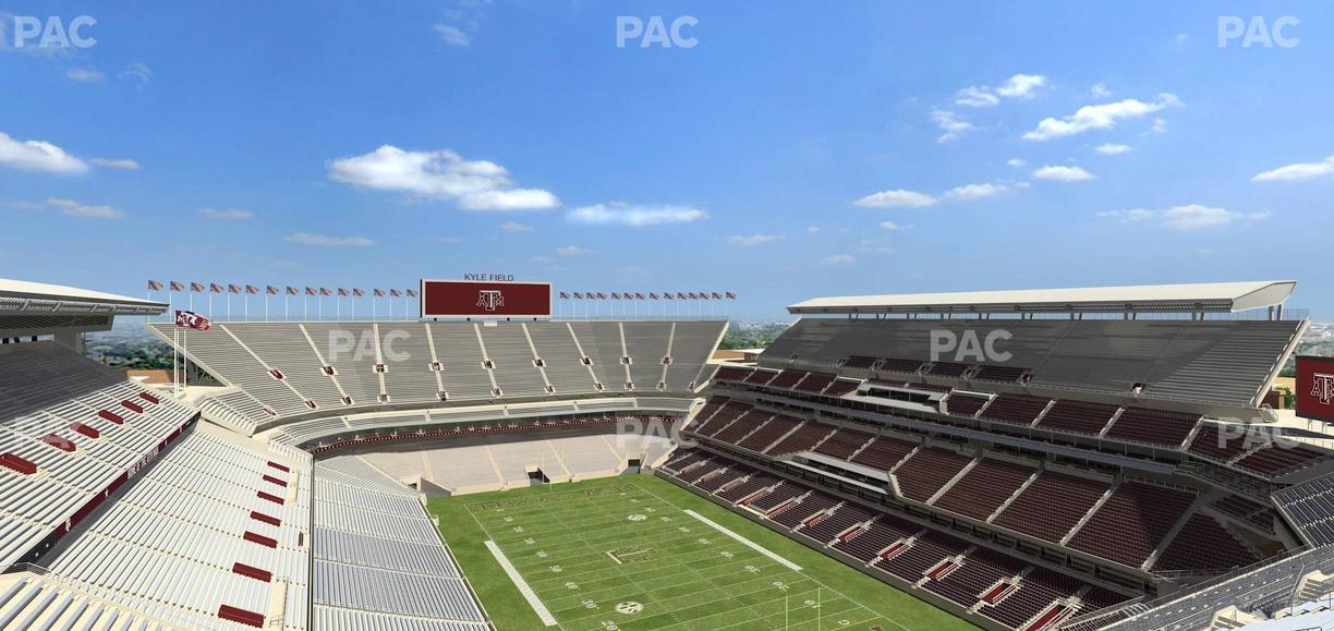 Kyle Field - Section 420 Seat View