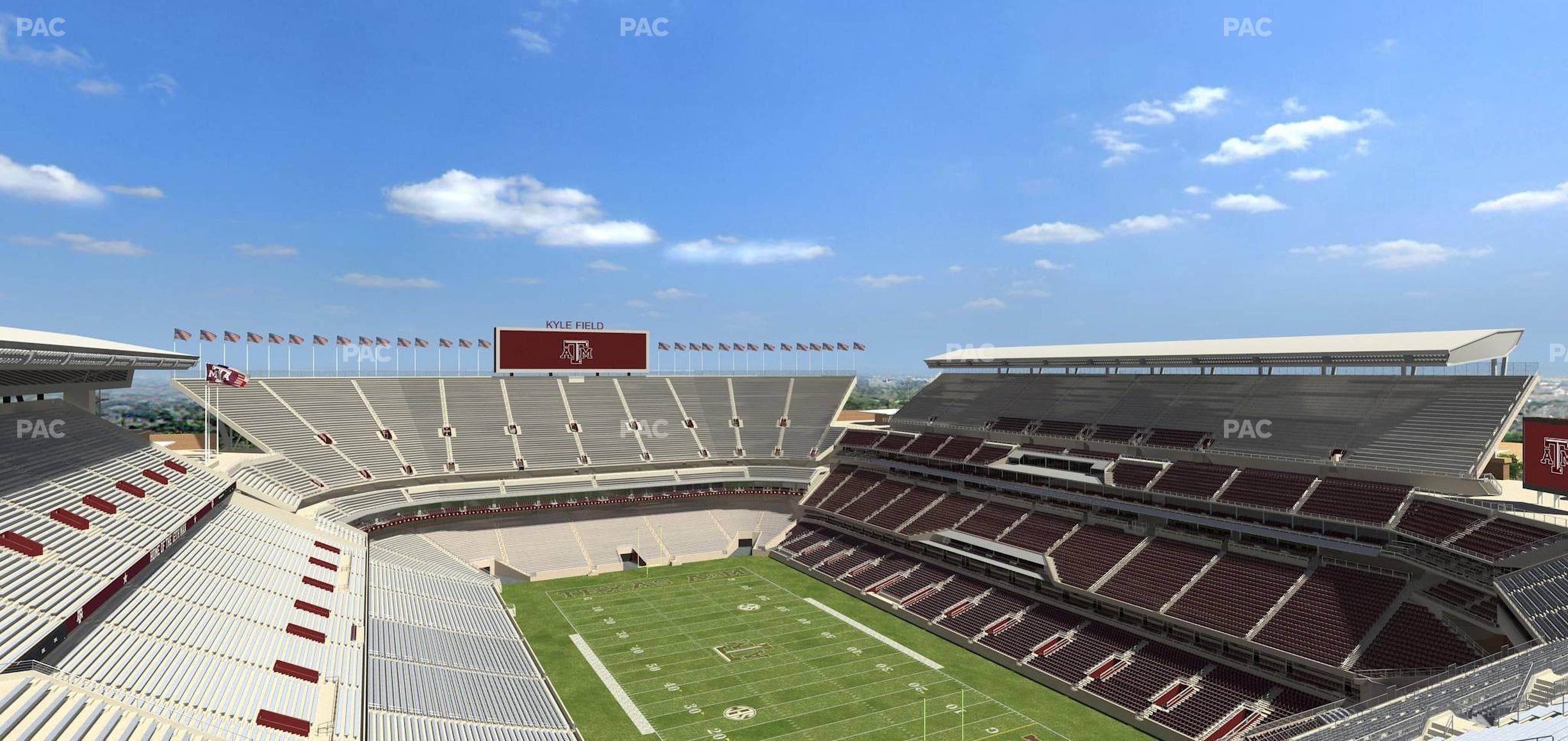 Kyle Field - Section 420 Seat View