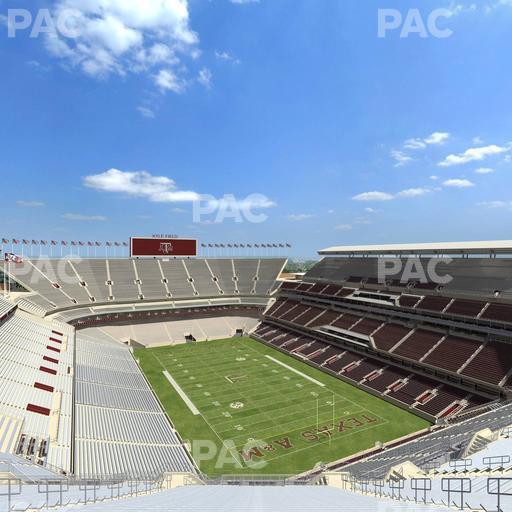 Kyle Field - Section 420 Seat View