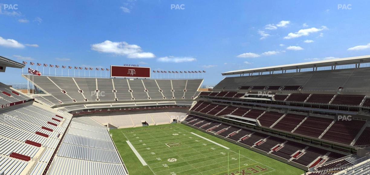 Kyle Field - Section 420 Seat View