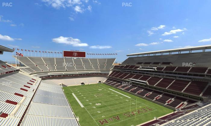 Kyle Field - Section 420 Seat View