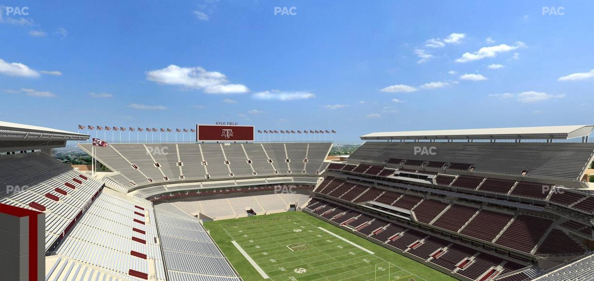 Kyle Field - Section 421 Seat View