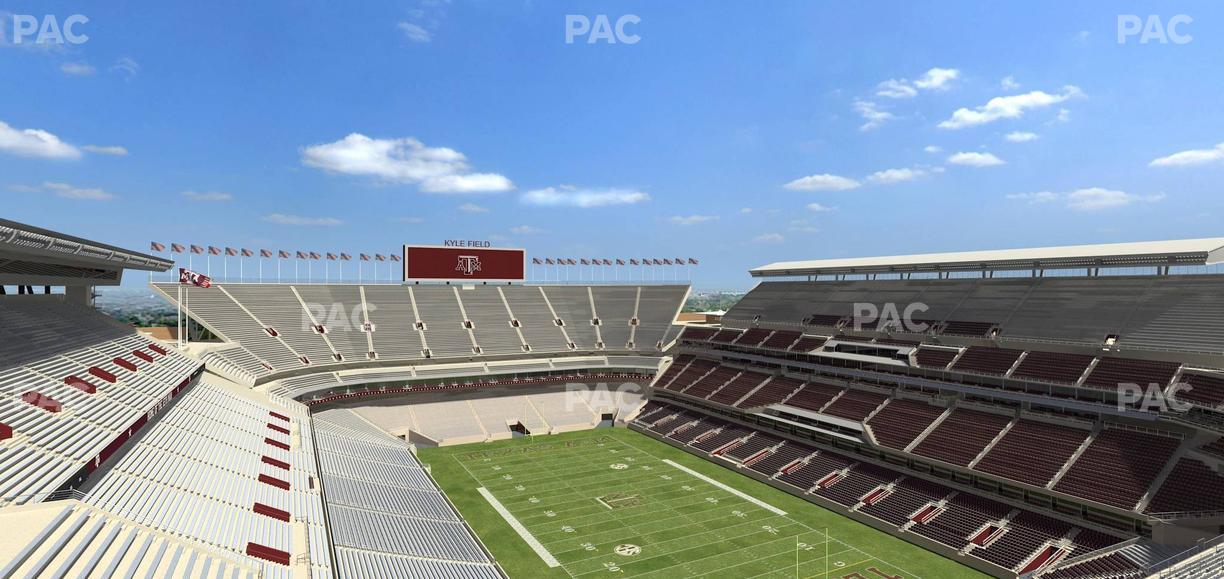 Kyle Field - Section 421 Seat View