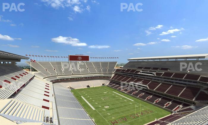 Kyle Field - Section 421 Seat View
