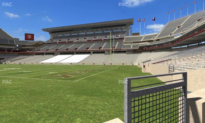 Kyle Field - Section Field Box 1 Seat View