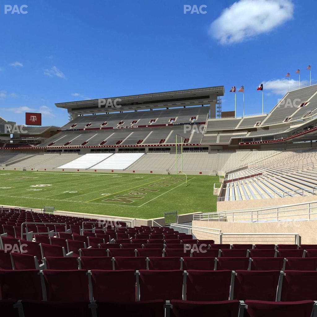 Kyle Field - Section Field Box 1 Seat View