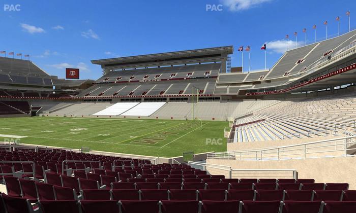 Kyle Field - Section Field Box 1 Seat View
