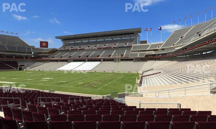 Kyle Field - Section Field Box 1 Seat View