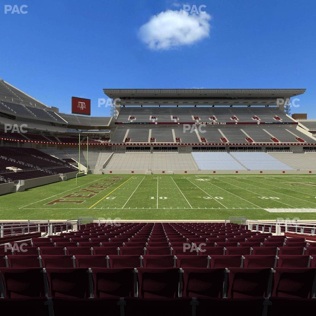Kyle Field - Section Field Box 10 Seat View