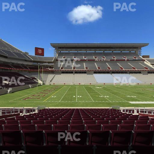 Kyle Field - Section Field Box 10 Seat View