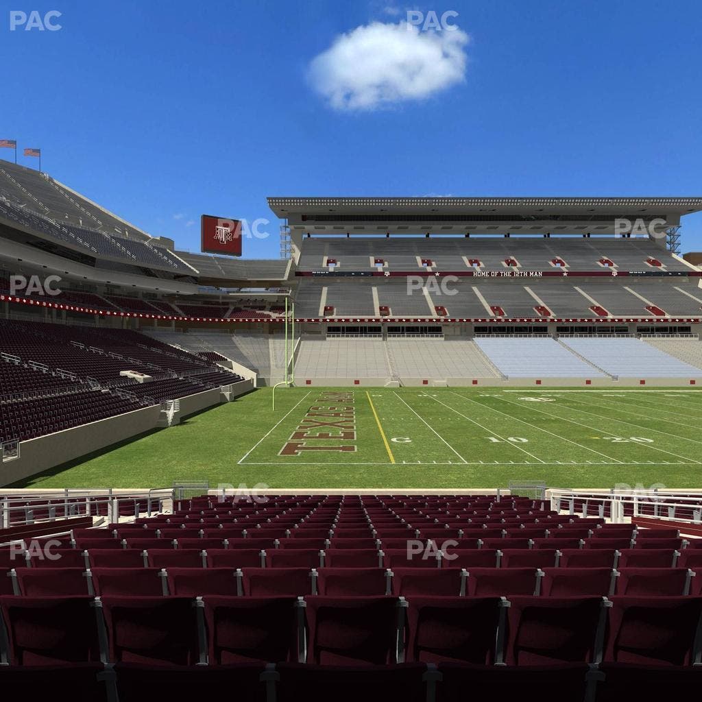 Kyle Field - Section Field Box 11 Seat View
