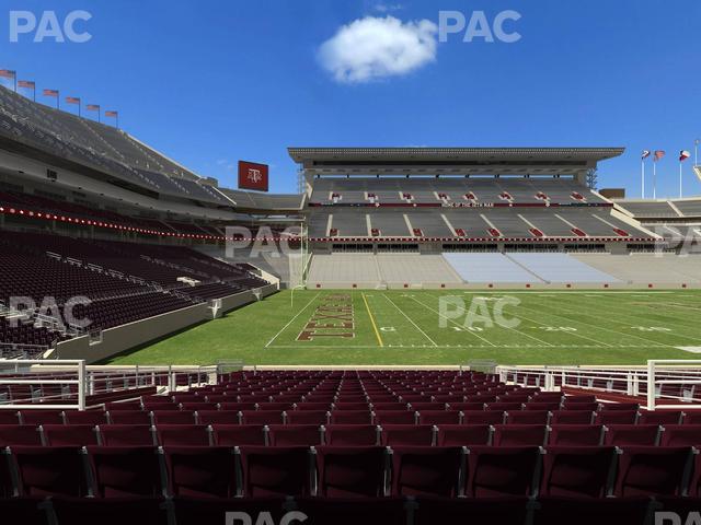 Kyle Field - Section Field Box 11 Seat View