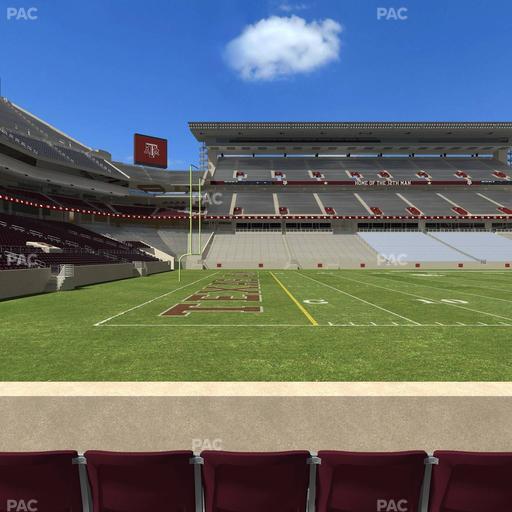 Kyle Field - Section Field Box 11 Seat View
