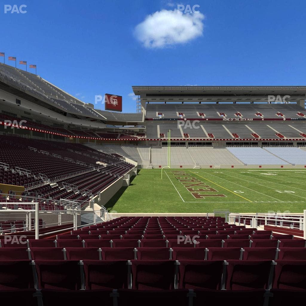 Kyle Field - Section Field Box 12 Seat View