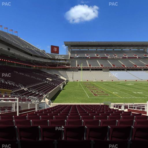 Kyle Field - Section Field Box 12 Seat View