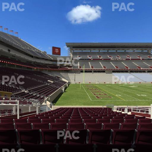 Kyle Field - Section Field Box 12 Seat View
