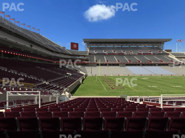 Kyle Field - Section Field Box 12 Seat View