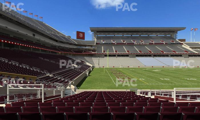 Kyle Field - Section Field Box 12 Seat View